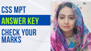 Learn English with Faiza Latif | CSS English | CSS Screening Test MPT | English Part Answer key