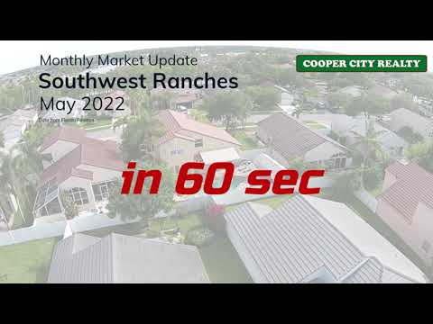 Southwest Ranches May 2022 Market Report In 60 Seconds