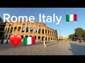 Roaming around Rome Italy by Hop on Hop of Bus tour Coloseum. 