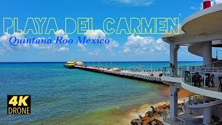 Playa del Carmen Mexico Drone 4K Experience 2023