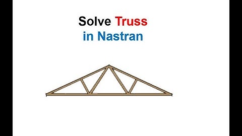 Truss modeling in Inventor NASTRAN