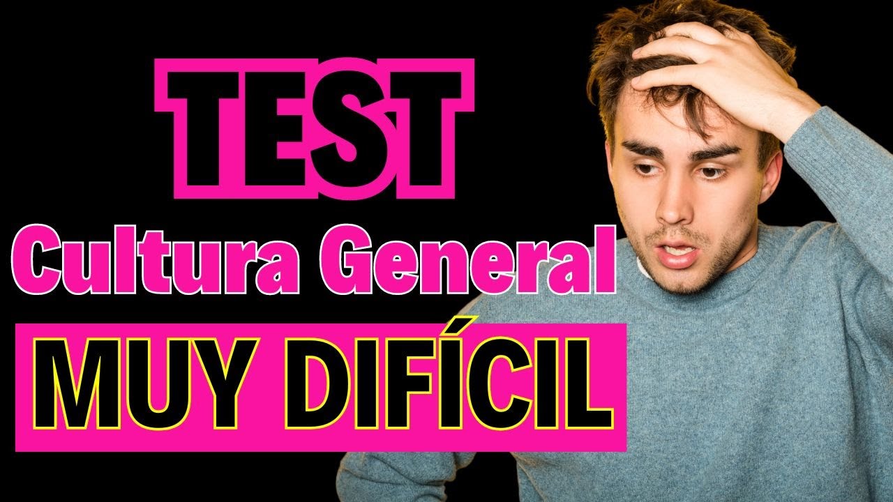 Las Preguntas MÁS DESAFIANTES de CULTURA GENERAL 🧠 ¿Aceptas el RETO?