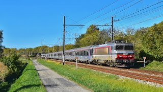 Des trains dans le Lauragais entre deux saisons