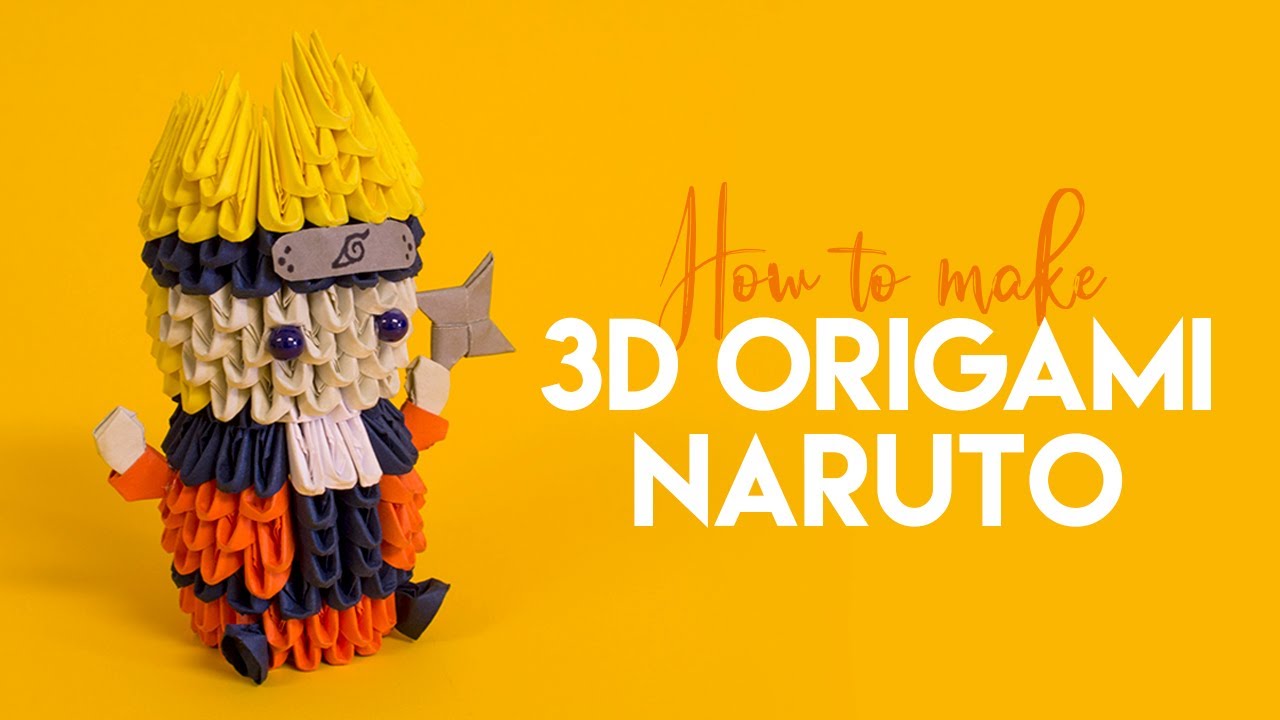 [3D Origami Tutorial] Naruto YouTube