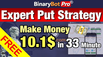 ✅ Binary Bot Pro | Expert Put Strategy(2022) - Free Download