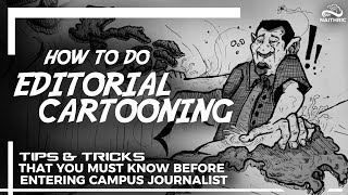 HOW TO DO EDITORIAL CARTOONING (Tips & Tricks 2024)