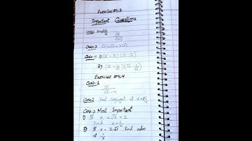 #maths#exercise 4.3 &4.4 important questions