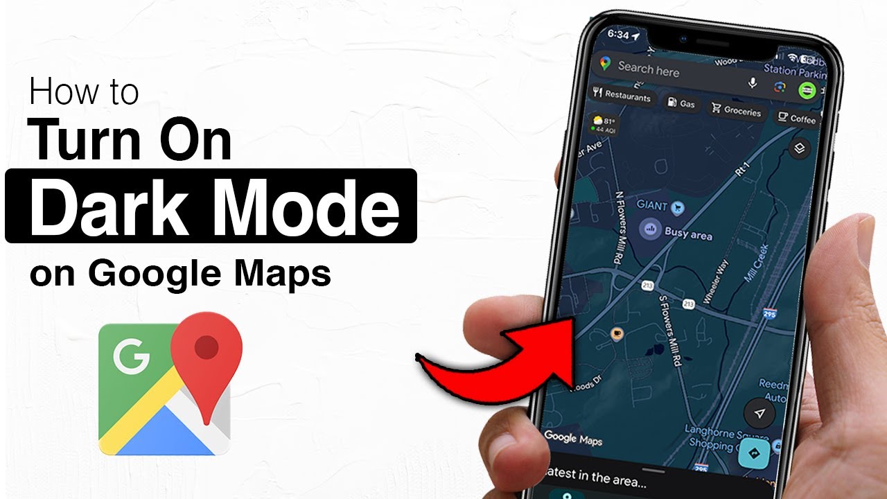 How to Turn on Dark Mode on Google Maps - Step by Step - YouTube