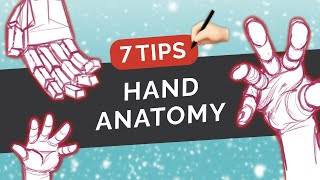 How to draw HAND ANATOMY and POSES - Art Tutorial (livestream highlights)