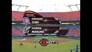 122 - Cubs at Marlins - Friday, August 15, 2008 - 6:10pm CDT - CSN Chicago