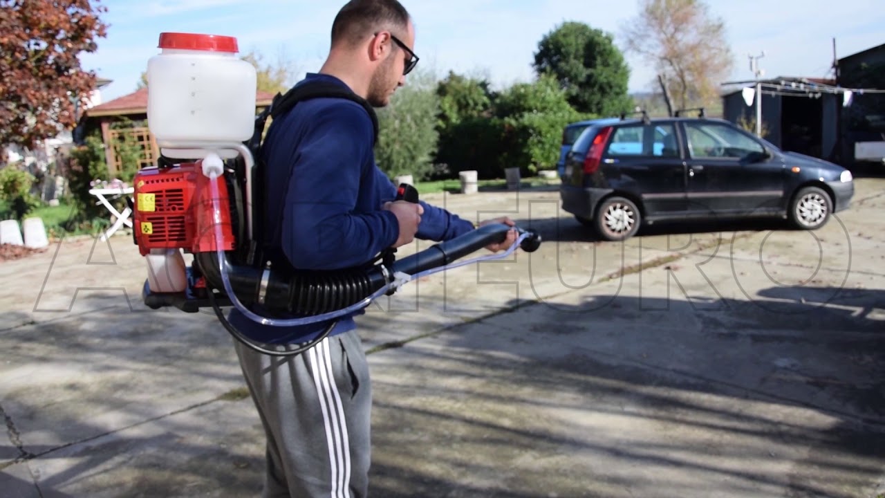 Funzionamento dell'atomizzatore/polverizzatore a zaino GeoTech MD440