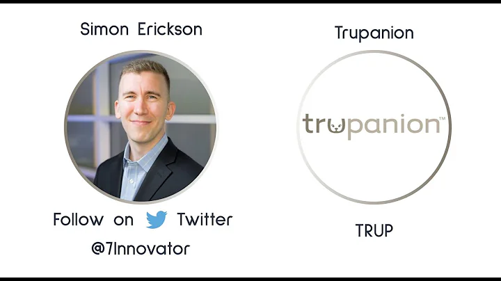 Simon  Erickson pitches Trupanion at "The Market" ...