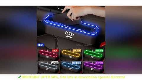Audi A3 A4 A5 A6 A7 A8 RS3 RS4 RS5 RS6 S3 S4 S5 S6 Q3 Q5 Q7 Q8 Car Seat Gap Slot Crevice Storage Box