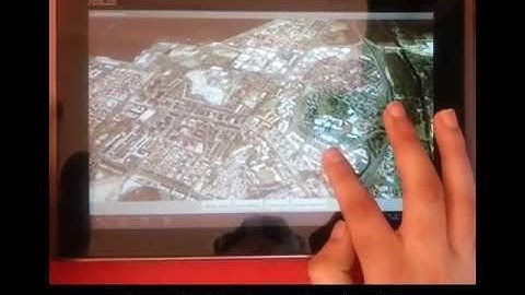 Demo OSG Android multi-touch