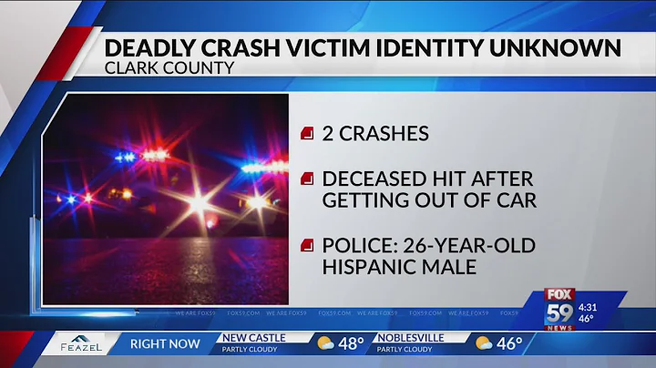 ISP seeks help IDing man killed in I-65 crash in southern Indiana