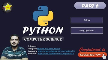 Strings in Python Part 1