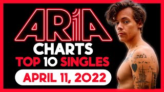 Early Release! ARIA Top 10 Singles (April 11, 2022)