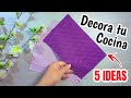 5 Manualidades para decorar la cocina | fácil de hacer y puedes vender