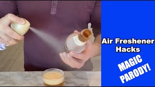 These air freshener hacks will leave you astounded! i love this new
'magic hack' format. it's so fun to do parody videos like this, and
more are on the way!