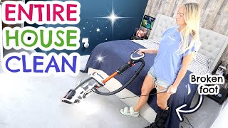 *NEW* ENTIRE HOUSE CLEAN | Extreme Clean With Me | Whole House Cleaning Motivation