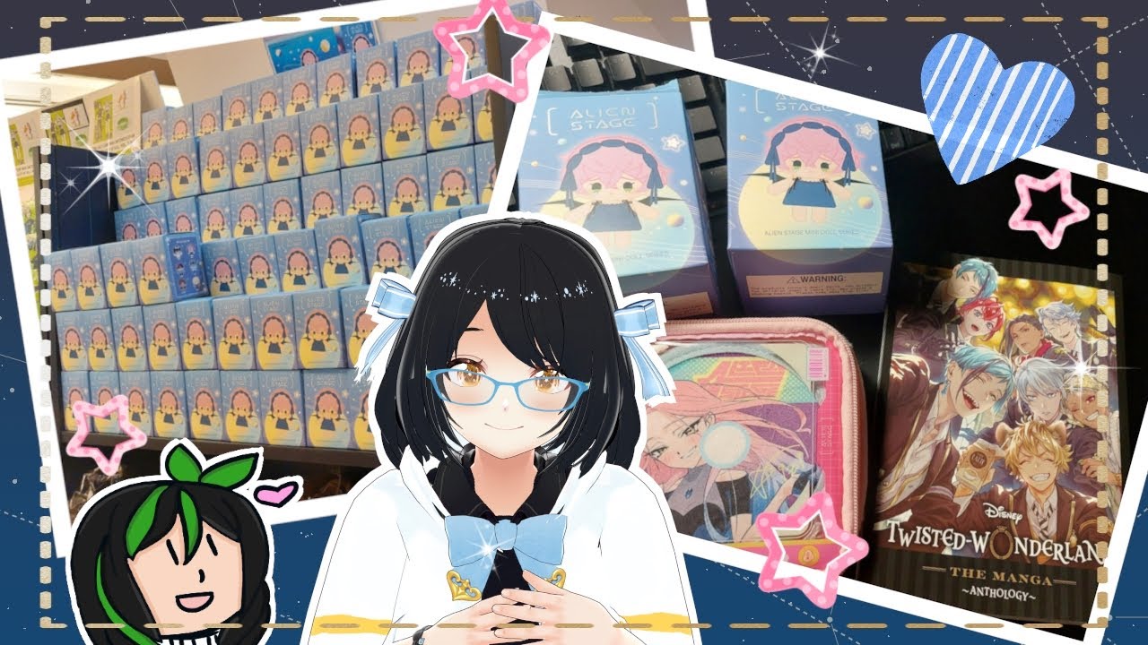 Opening Alien Stage Merch With My Friend 🎵📦