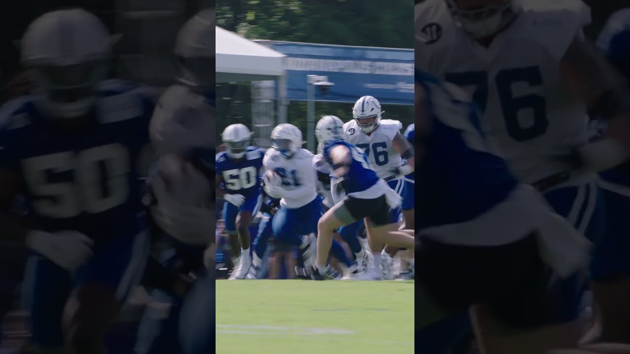 Introducing : DJ Giddens #coltstrainingcamp #nfl