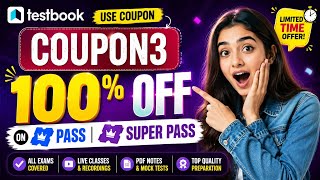 😱 Testbook Pass Pro Coupon Code Testbook Discount Coupon Code Today Free Pass Code #testbook #ssccgl