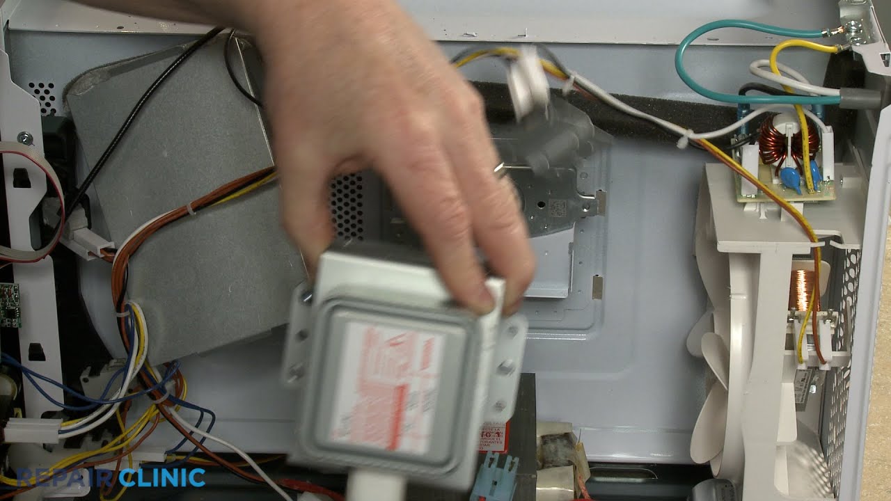 Frigidaire Microwave Oven Magnetron Replacement 5304519335 - YouTube