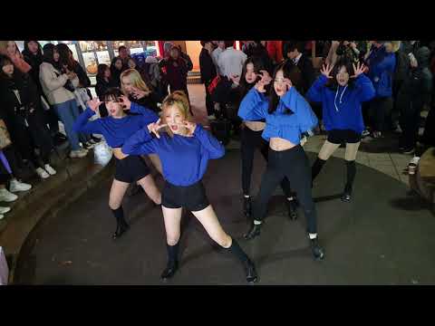 20191201. ID DANCE. (G)I-DLE 'LION' COVER. LOVELY SCHOOLGIRLS, ADORABLE ATTRACTIVE BUSKING.