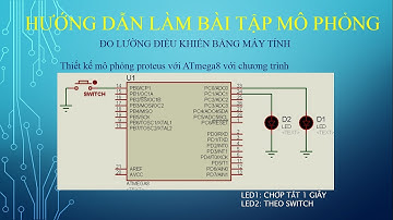 [LẬP TRÌNH VI ĐIỀU KHIỂN ATMEGA] CƠ BẢN GIAO TIẾP VỚI NÚT NHẤN ATMEGA8 PHẦN 2