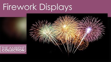 Firework Displays DVD - With Music And Pyrotechnic Sounds