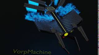 Wasp Robot Flight Animation