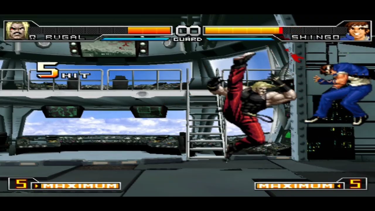 The King of Fighters 2002 UM - CPU Omega Rugal Genocide Cutter Infinite