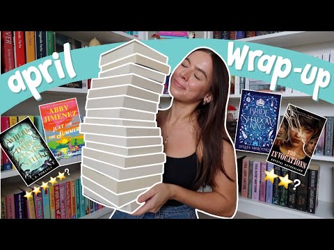I read 16 books in april and these are my thoughts 📚 *april wrap-up*