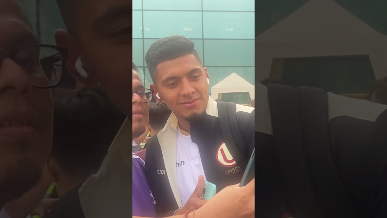 César Inga , jugador de Universitario de Deportes, tras los amistosos disputados en Colombia.