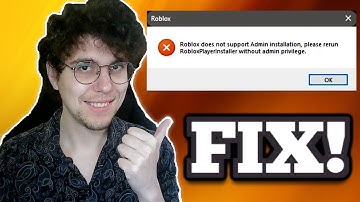 Hoe Roblox te repareren, ondersteunt geen beheerdersinstallatie. Voer het opnieuw uit.