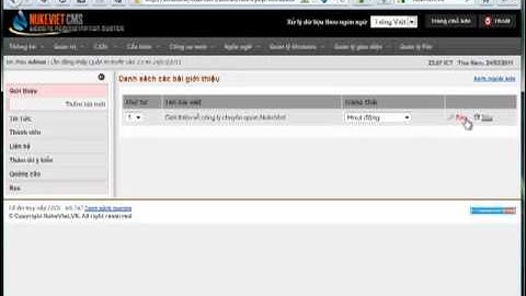 Hướng dẫn quản trị NukeViet 3 - module About