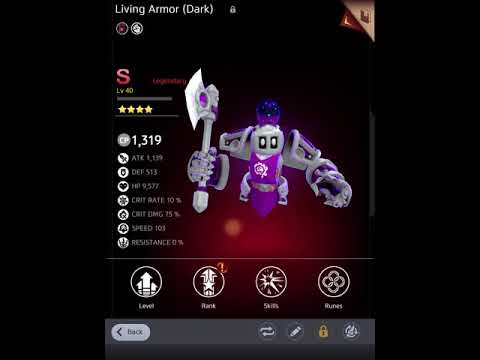 Ghostbusters World - Living Armor (Dark)