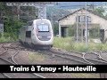 Ref:3DLpcBOfkkw Trains en gare de tenay hauteville