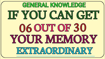 IF YOU CAN GET 2 OUT OF 20! YOUR BRAIN IS EXTREMELY POWERFUL!| Hard General Knowledge Quiz