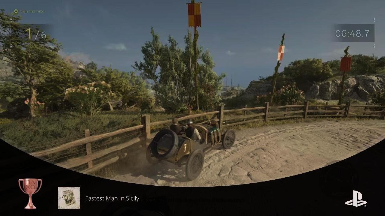 Mafia: The Old Country_ Fastest Man In Sicily Trophy