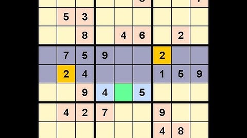 How to Solve Washington Times Sudoku Difficult May 17, 2022