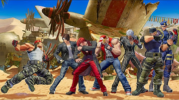 Ralf Jones 1 v 6 - KOF XV