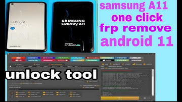 Samsung A11 SM-A115F (u2)  Frp remove Testpoint EDL By One Click UnlockTool /mobile unlock tricks