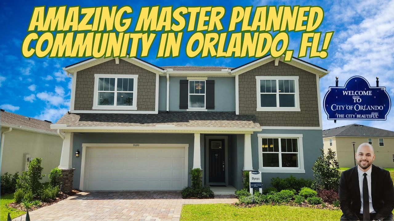 Tour this Epic Large 3,000 Square Foot Home in Orlando!
