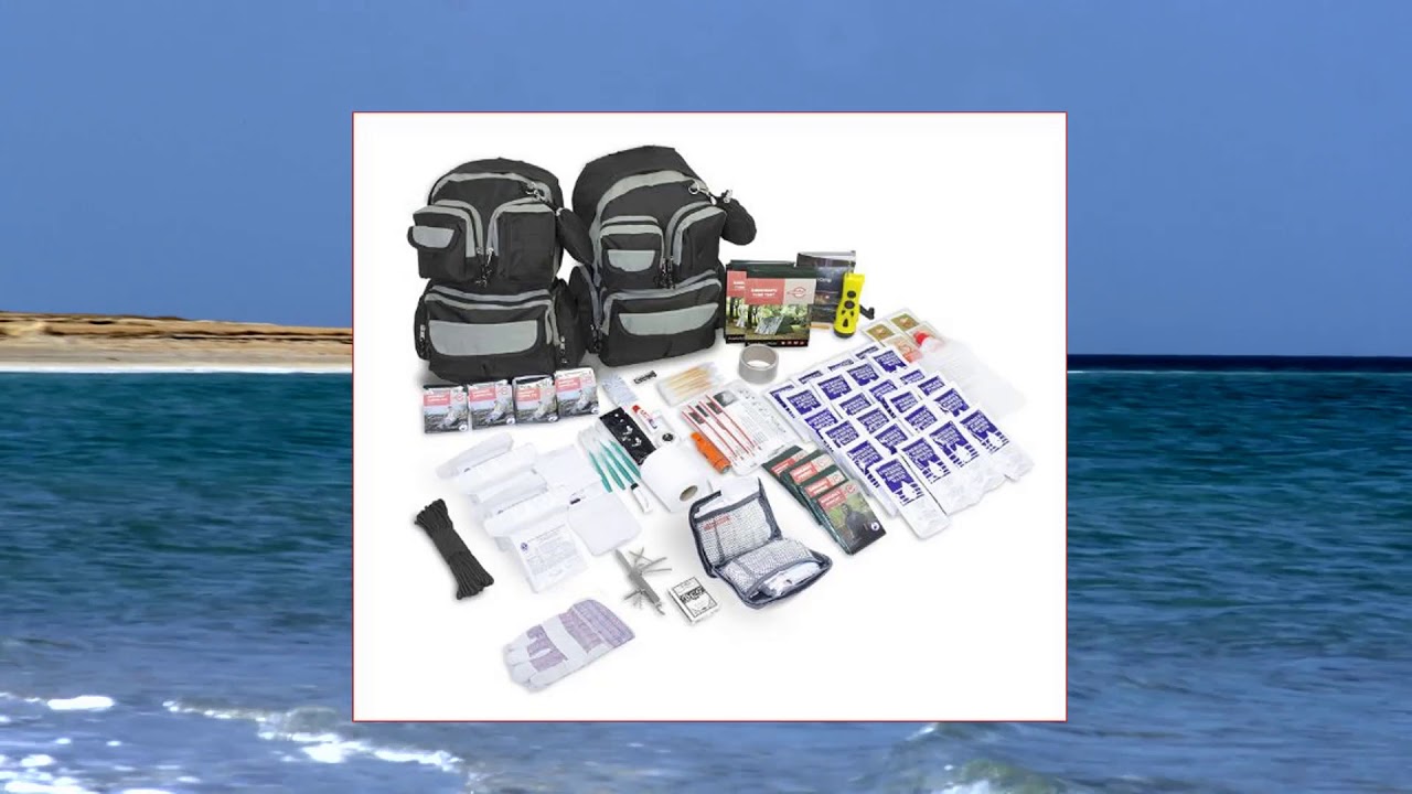 Urban Survival 4Person Emergency Bug Out Bag YouTube