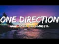 One Direction - What Makes You Beautiful (Lyrics)