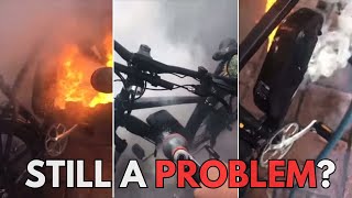 Are eBike Batteries Still Catching Fire?