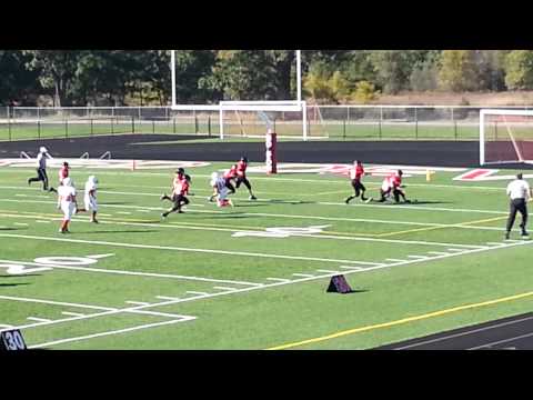 Hart middleschool vs Holton 2013 hart quarterback