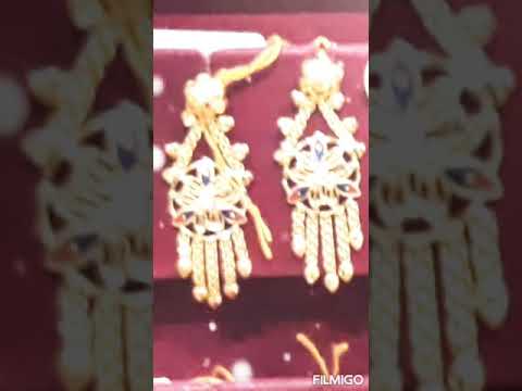 Gold Earing - 916 - YouTube